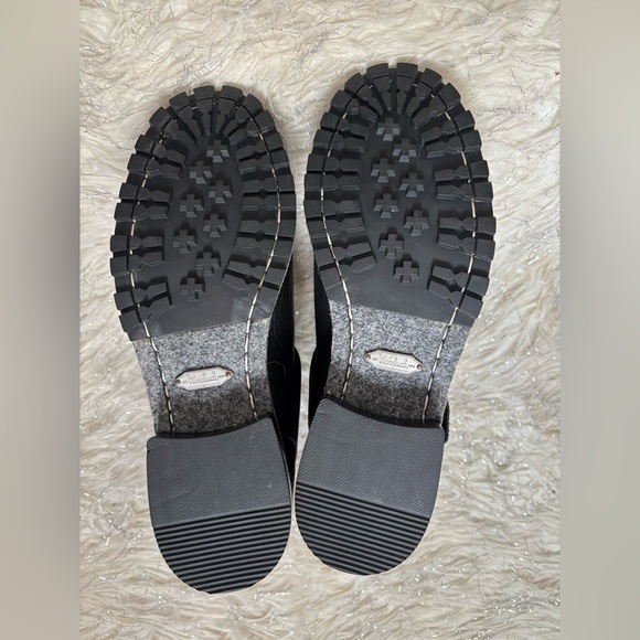 Woolrich Black Leather and Red Wool Women’s Balt Buffalo Plaid Boots Size 8.5 US - Picture 5 of 10